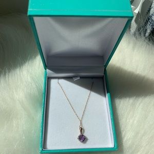 Kholli’s amethyst necklace